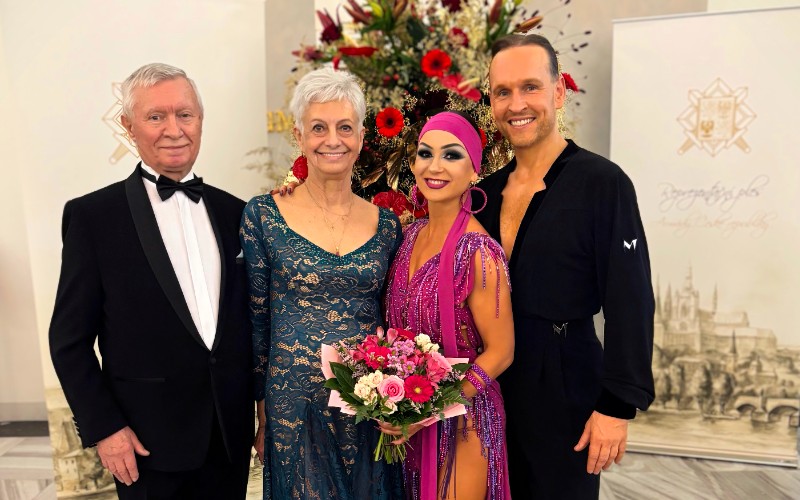 Taneční vystoupení na Pražském Hradě